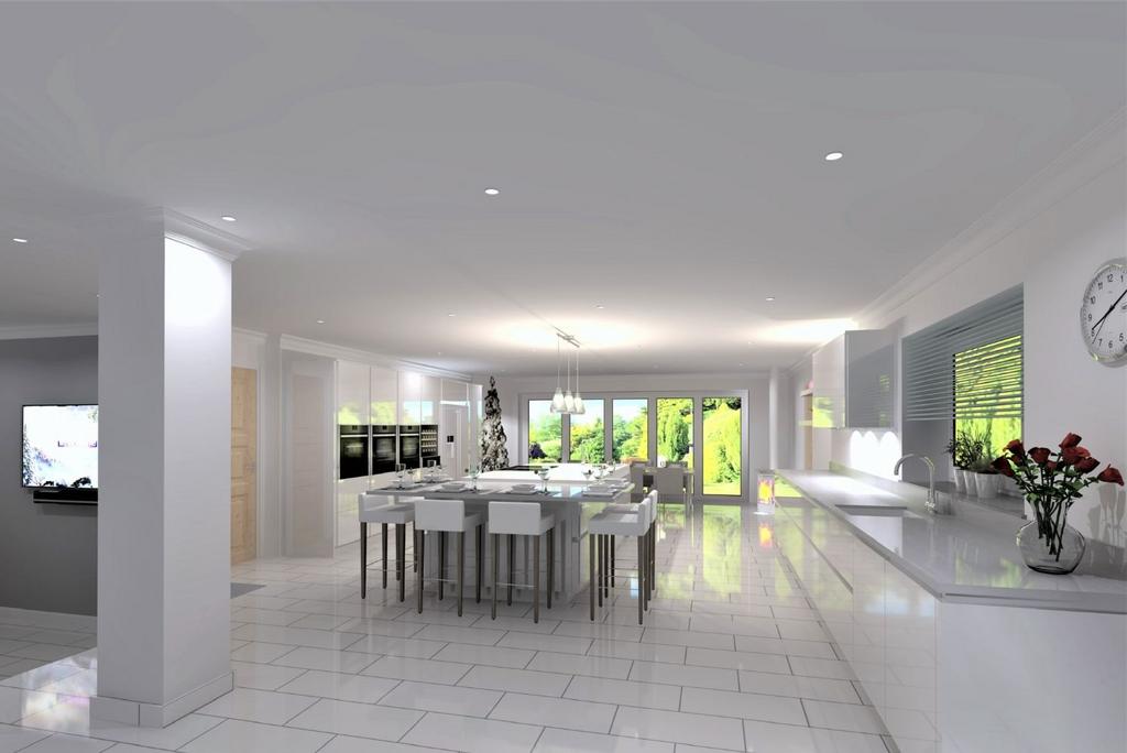 Kitchen/ Dining Area CGI