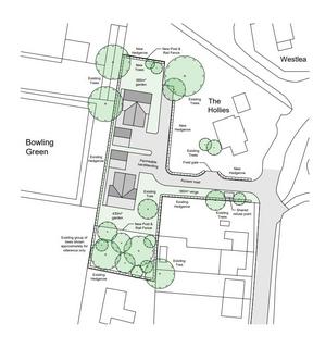 Plot for sale, The Hollies, Villa Lane, Bicton, Shrewsbury, SY3 8EG