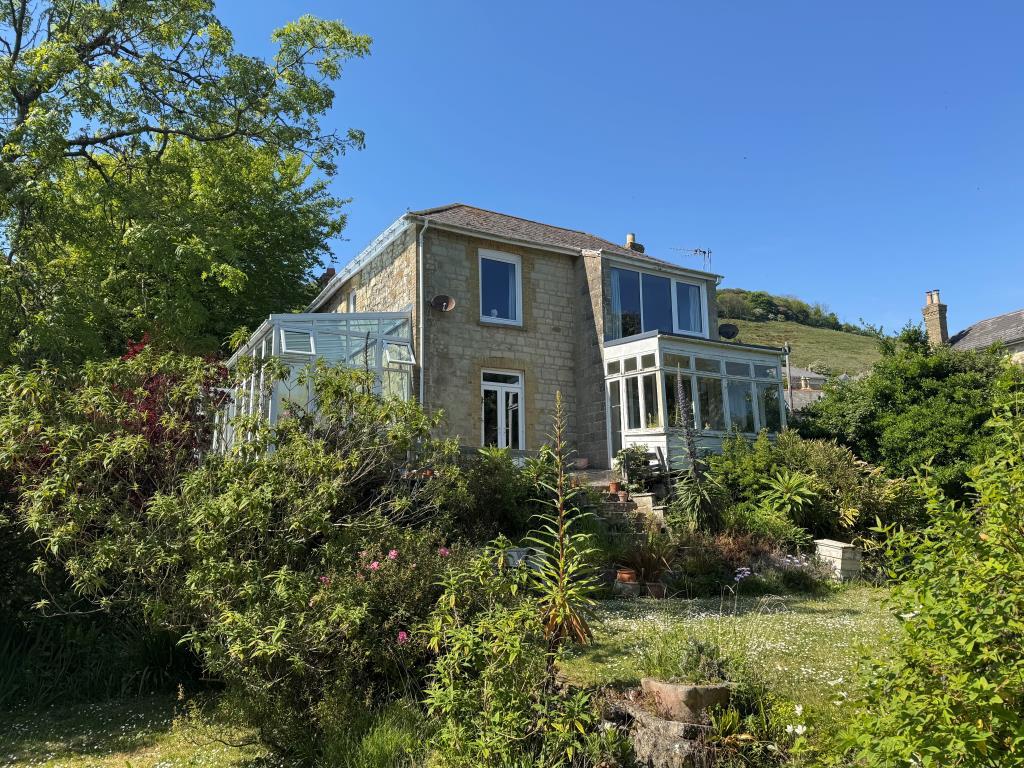 Looking Back at the House from the Garden