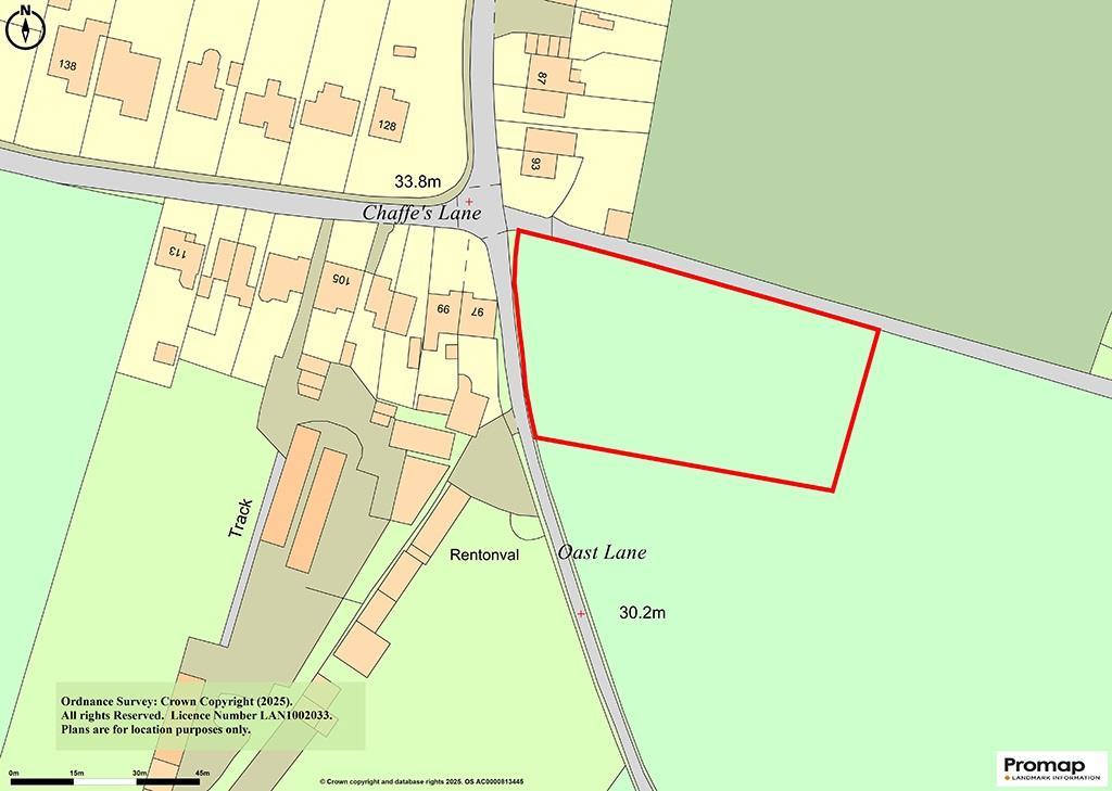Land with planning