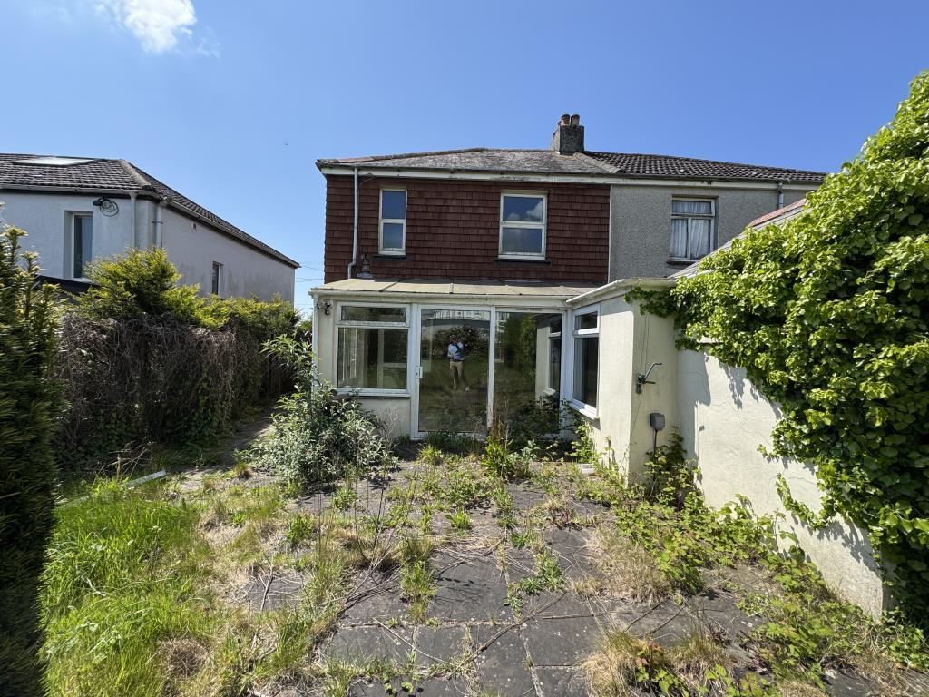 Rear view of the property
