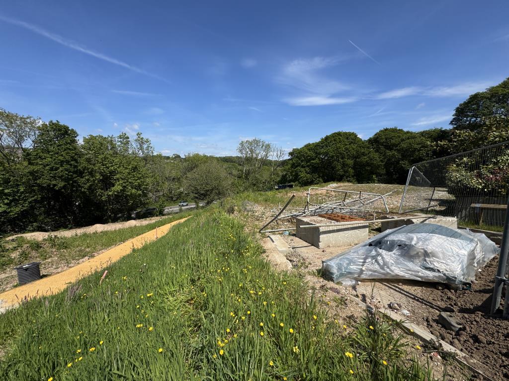 View of the site