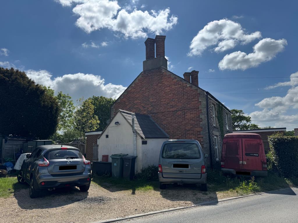 A Side View of the Two Cottages