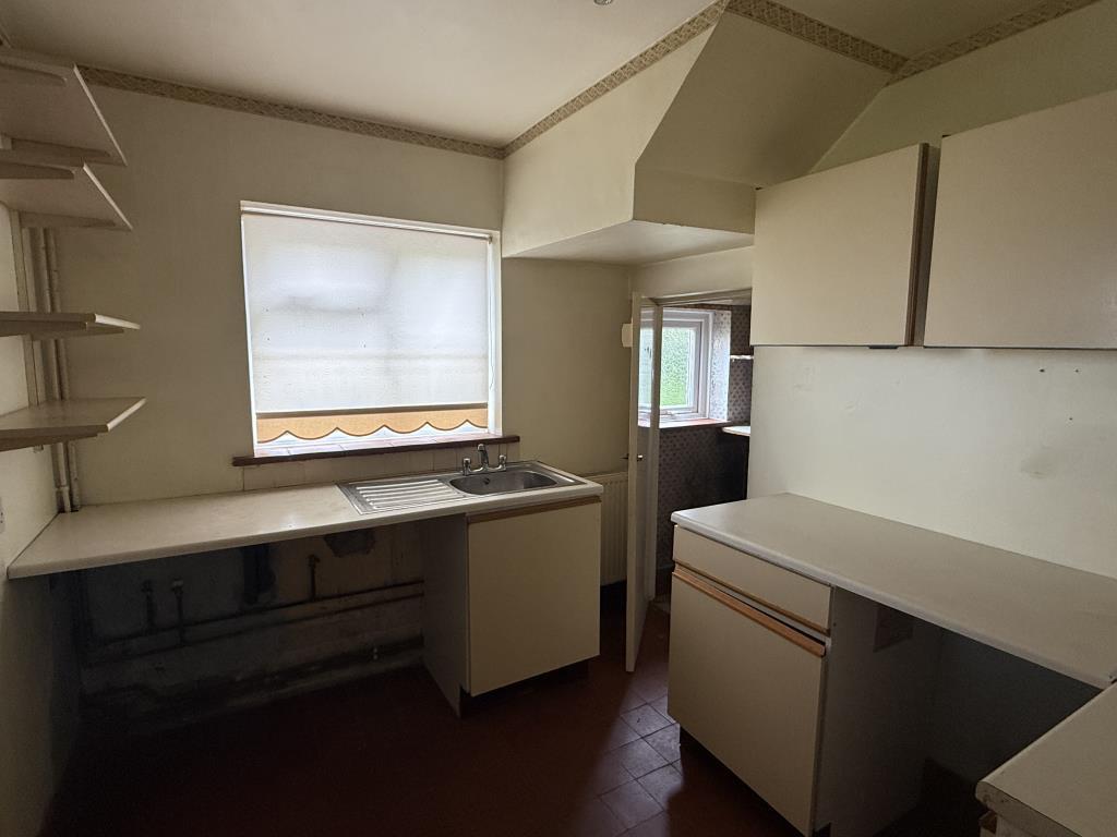 Kitchen in rural semi in need of modernisation