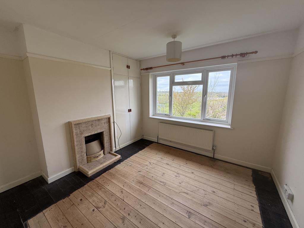 Main Bedroom in rural semi in need of modernisatio