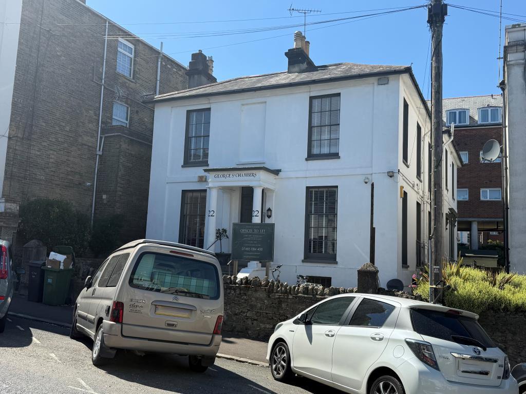 Front of building taken from the roadside