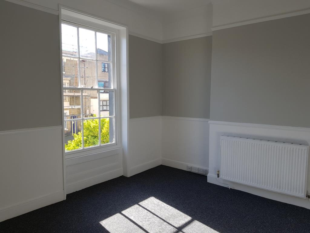 Ground floor office suite with sash window