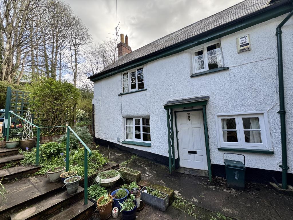 Front of the cottage