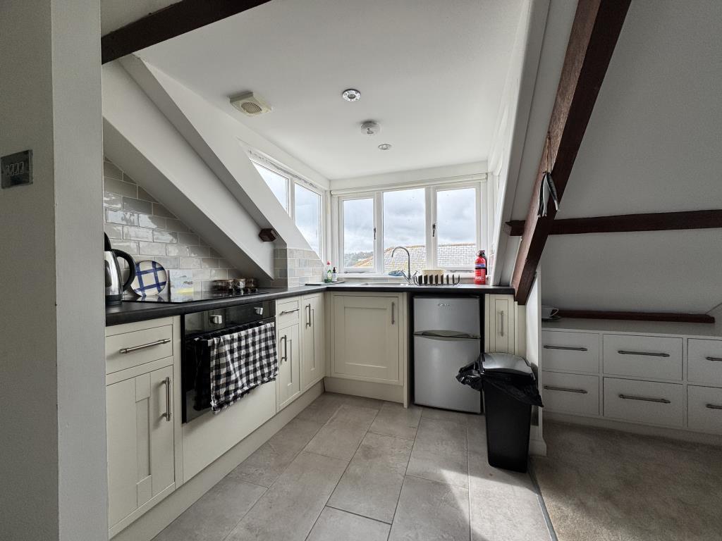 Open plan kitchen area