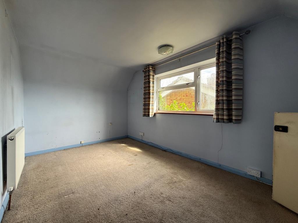 Bedroom with window to side aspect
