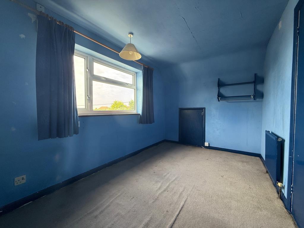 Bedroom with window to side aspect