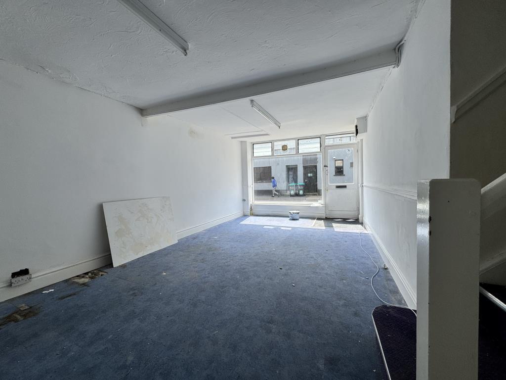 Ground floor shop area