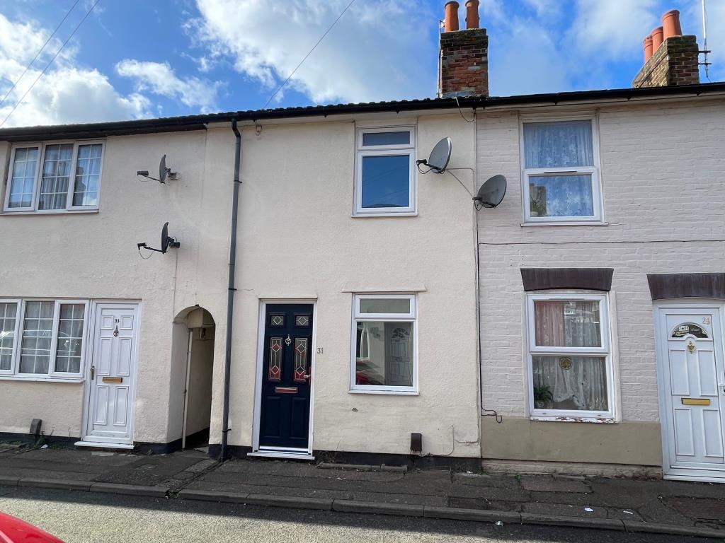 Front elevation of the established 2 bedroom house