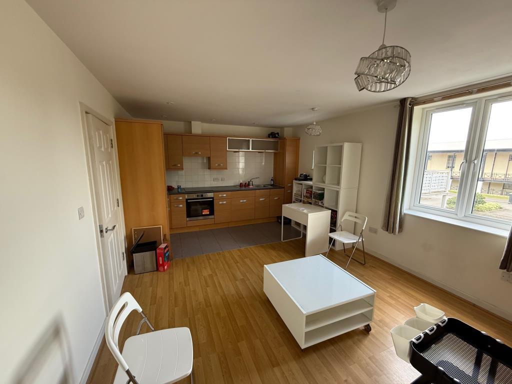 Kitchen and living room