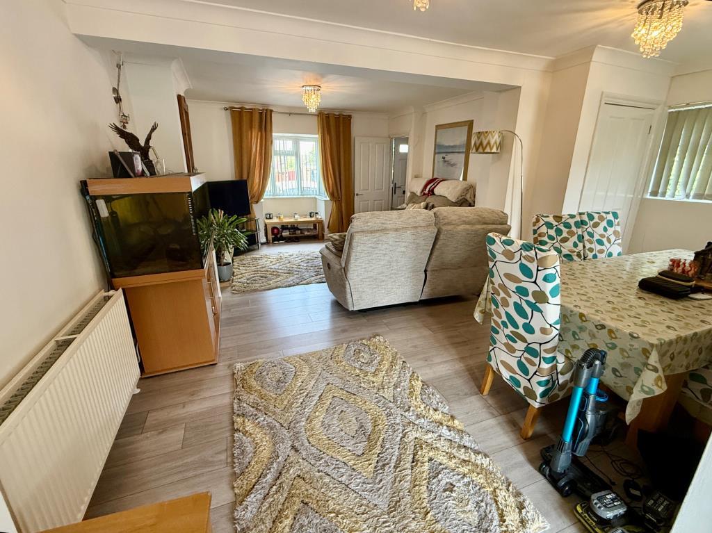 Dining and living room