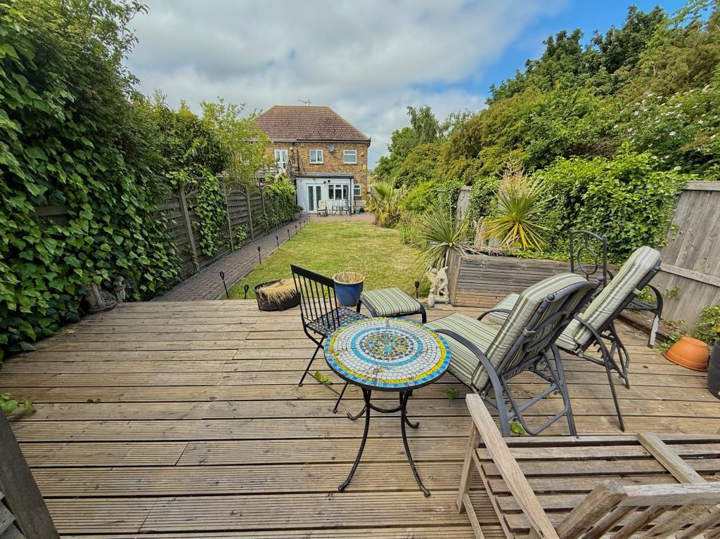 View from rear of garden