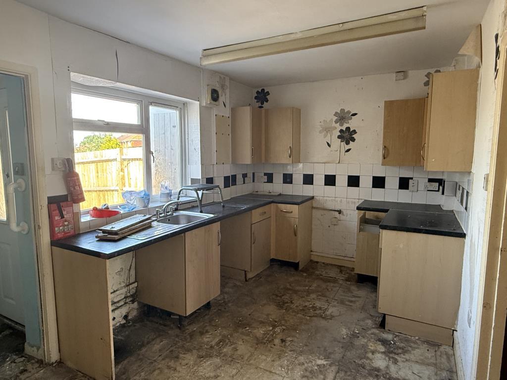 Kitchen of House in need of refurbishment