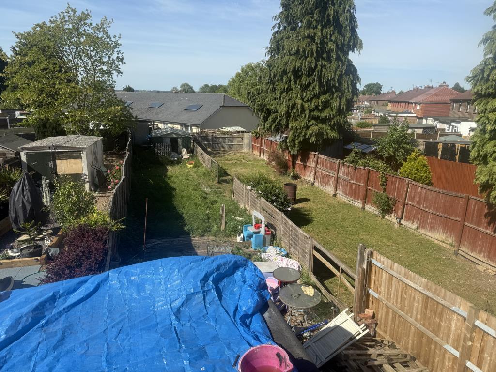 Rear Garden of House in need of refurbishment