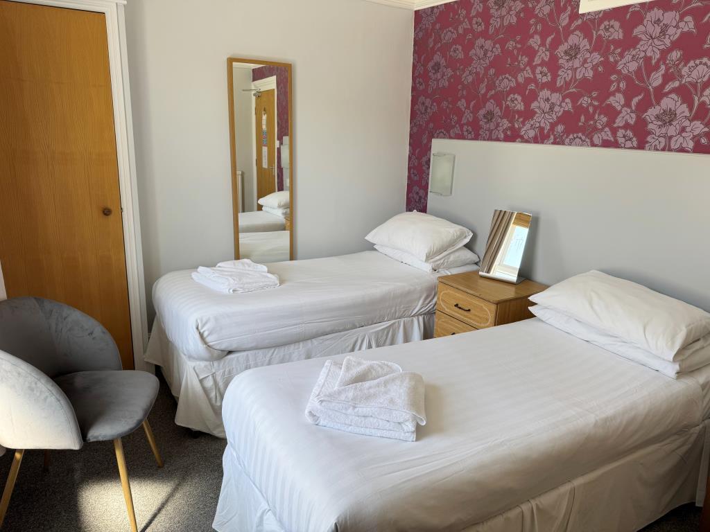 A Twin bedroom on the First Floor