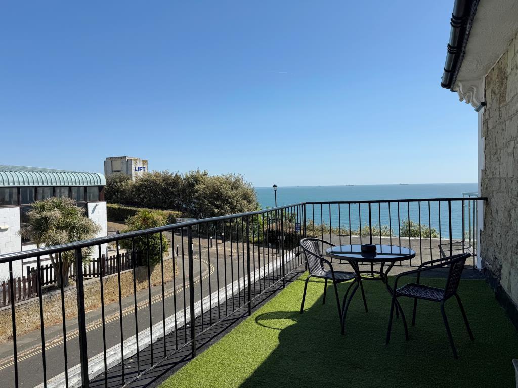A Photograph from the Balcony of a Side Bedroom