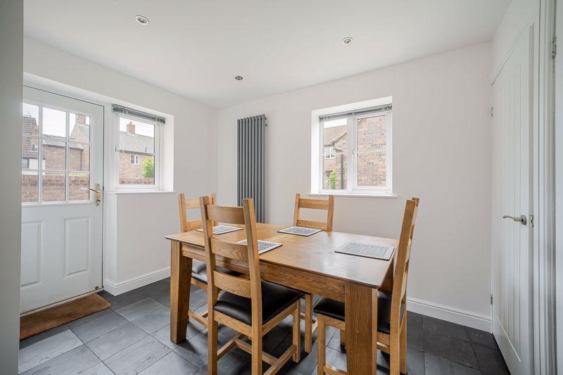 Open plan dining...
