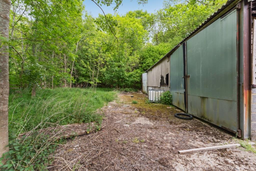 Rear of barns