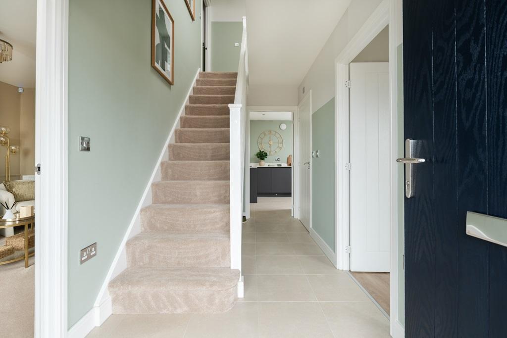 A welcoming hallway that sets a calm tone from...