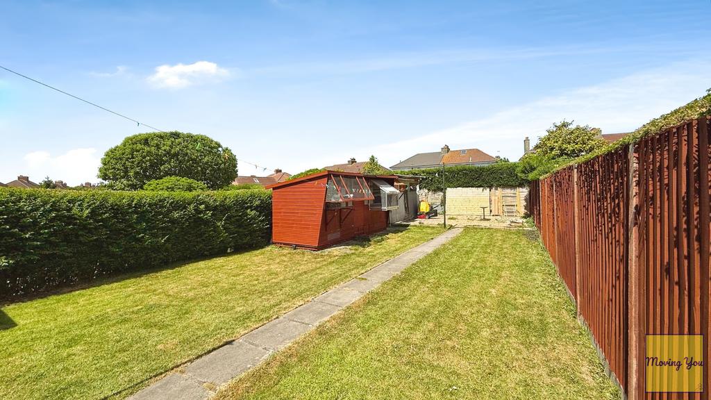 Rear garden