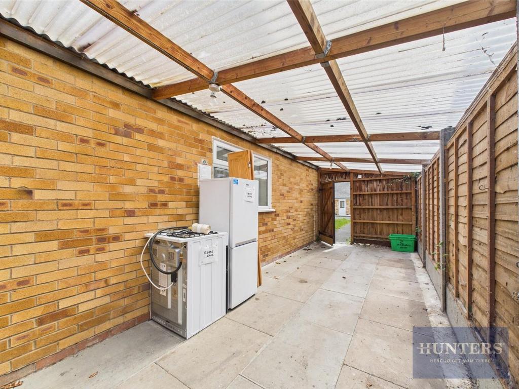 Covered Storage Area