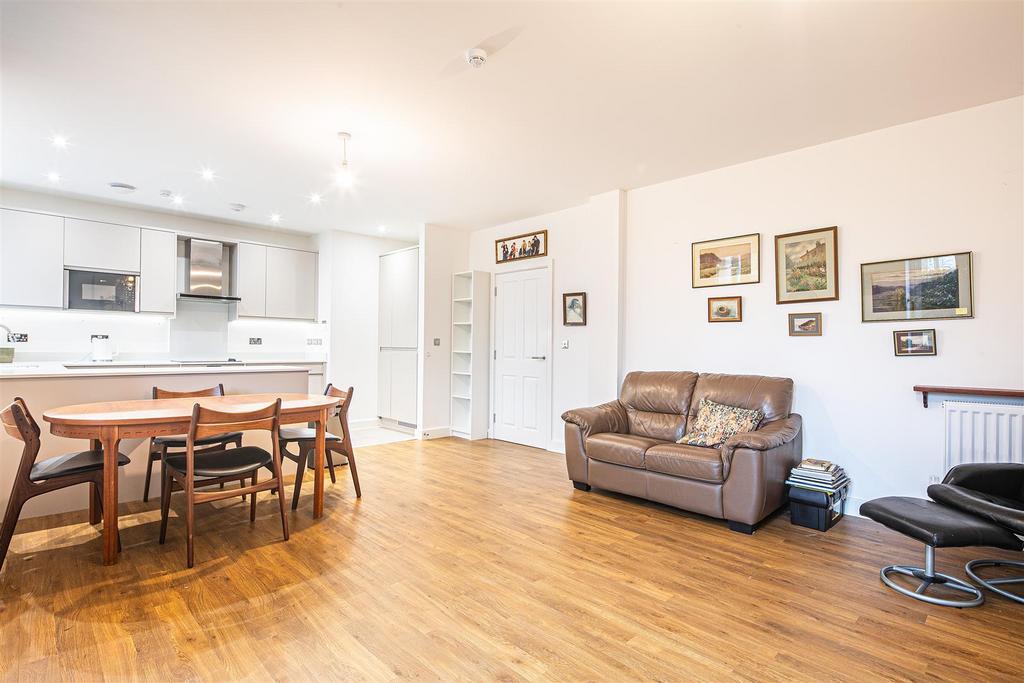 Open plan kitchen