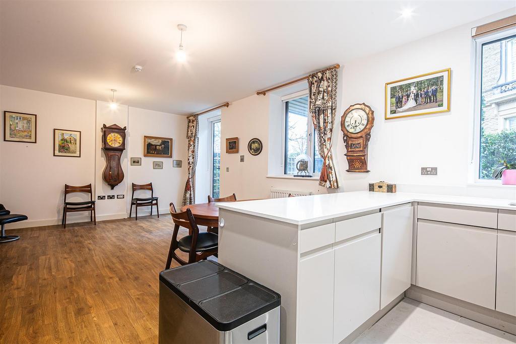 Open plan kitchen