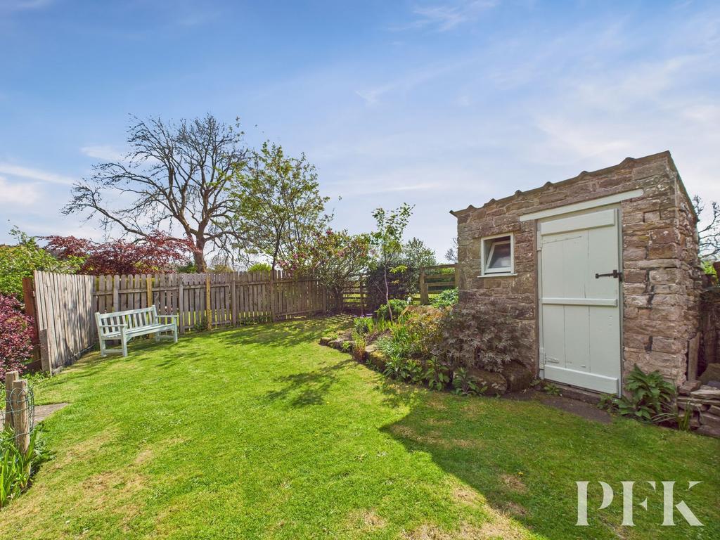 Rear garden