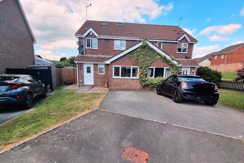 4 bedroom semi-detached house for sale, Badgers Mead, Brackla, Bridgend, Bridgend County. CF31 2PZ