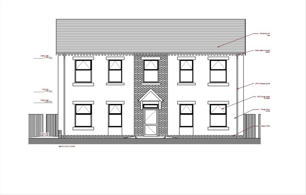 Proposed front eleva