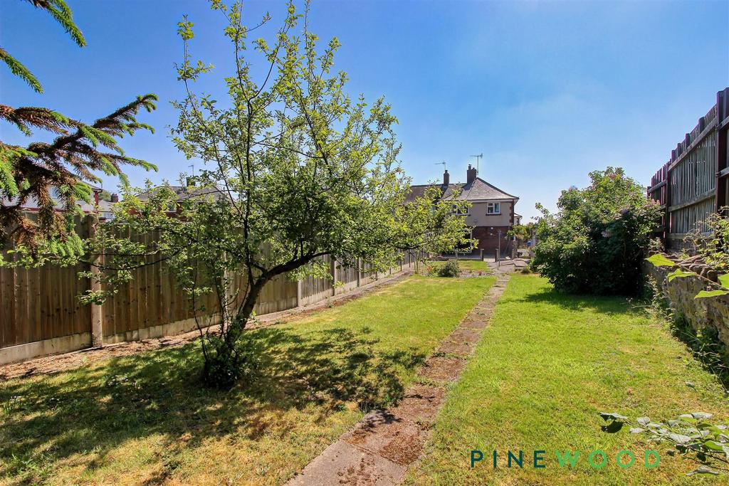 Rear garden