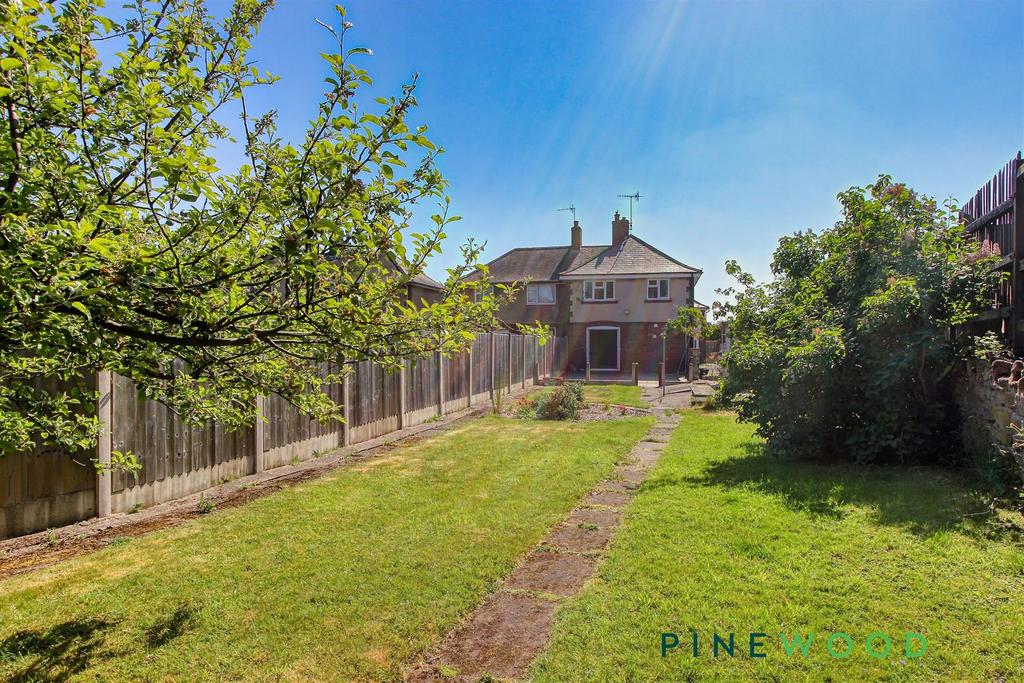 Rear garden