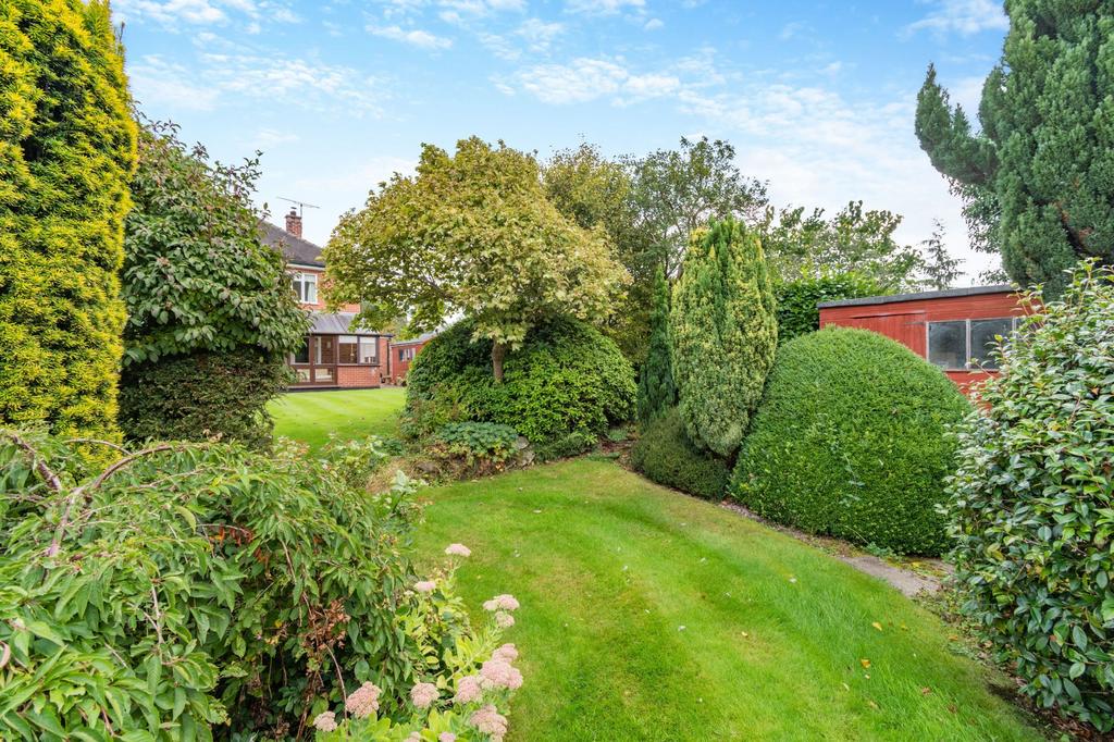 Rear garden