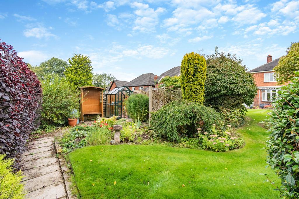 Rear garden