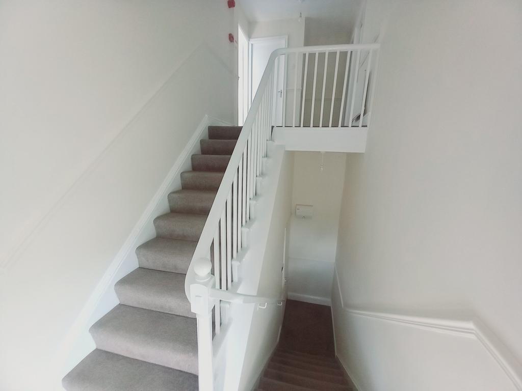 Entrance hall and stairs to the landing