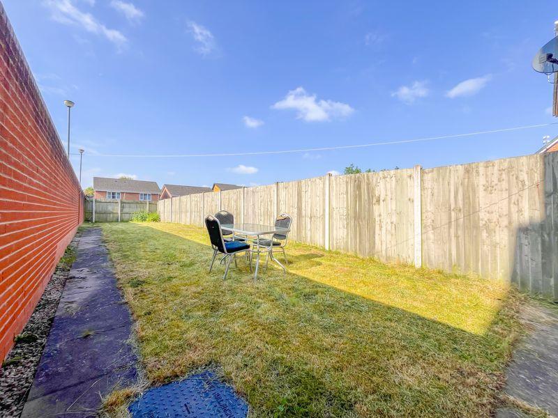 Rear garden