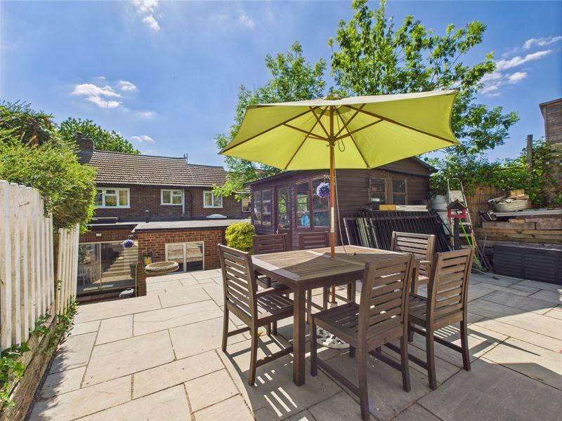 Rear patio