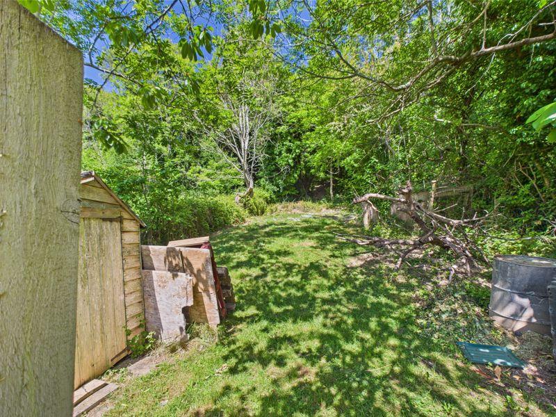 Top of garden into