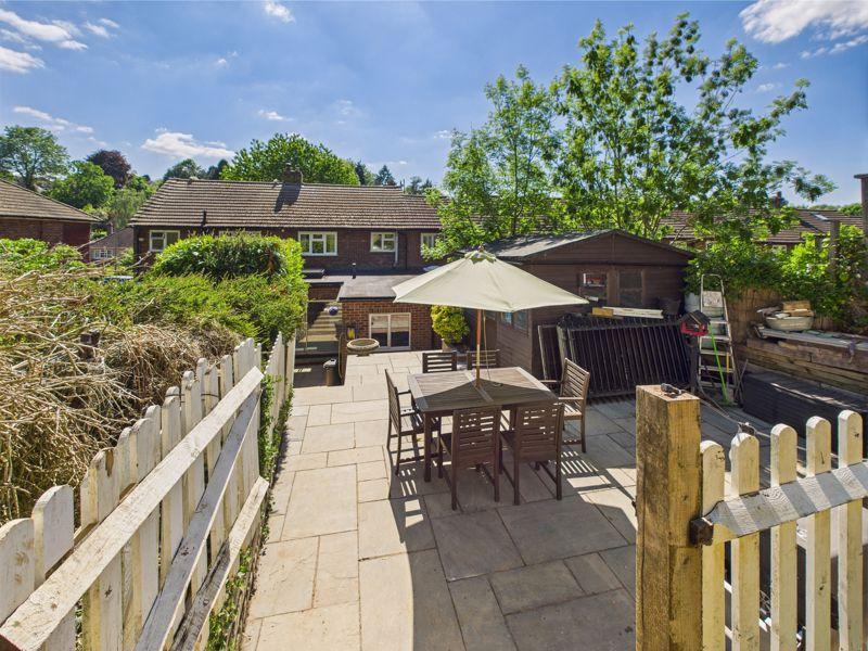 Rear patio