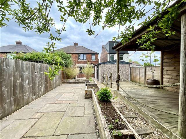 Rear garden