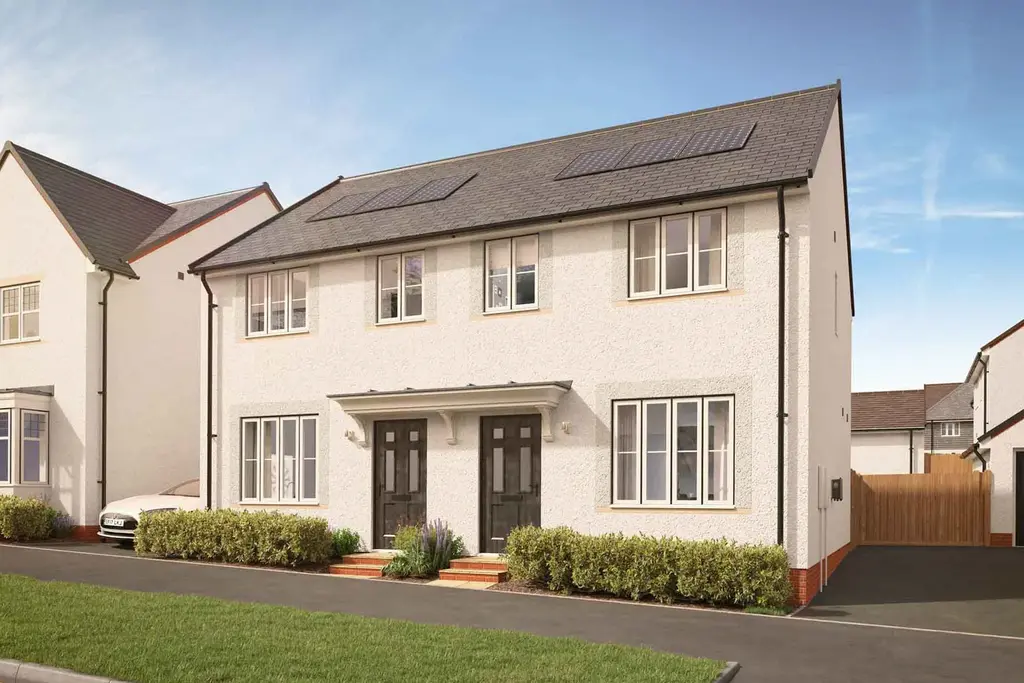 Exterior Grovier Three Bedroom New Build