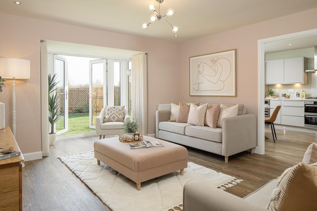 Bracebridge external semi-detached bungalow lounge