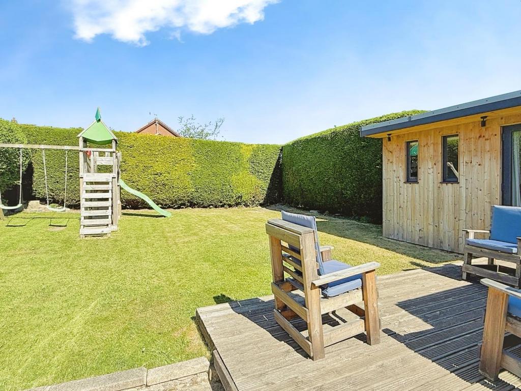 Rear garden