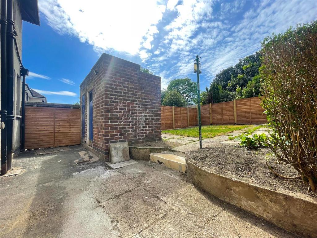 Rear gardens