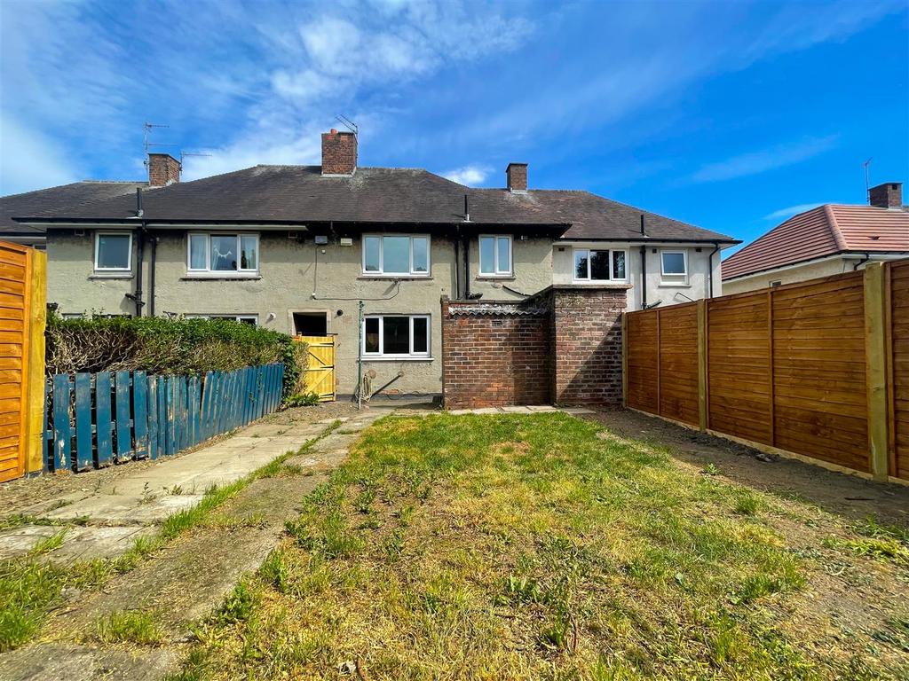 Rear gardens