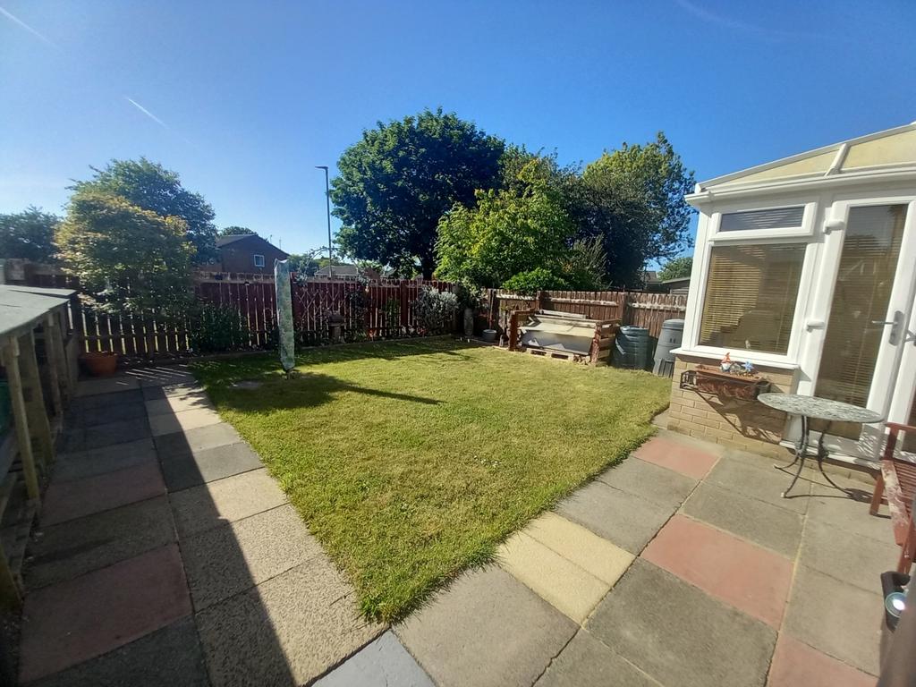 Rear garden